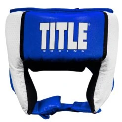 TITLE Boxing Aerovent Elite USA Boxing Competition Headgear – Open Face -Boxing Promotions Shop ACHEX1 BL 2