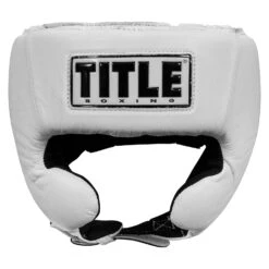 TITLE Boxing USA Boxing Competition Headgear - With Cheeks -Boxing Promotions Shop ACHX WH 2 2