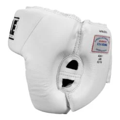 TITLE Boxing USA Boxing Competition Headgear - Open Face -Boxing Promotions Shop ACHX1 WH 3