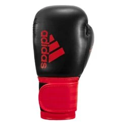 Adidas Hybrid 100 Boxing Gloves -Boxing Promotions Shop ADIH100 BK RD 003