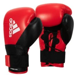 Adidas Hybrid 250 Training Gloves -Boxing Promotions Shop ADIH250TG RD BK 2