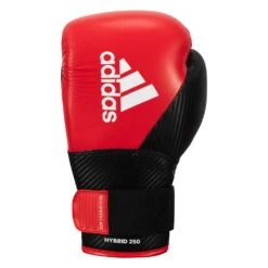 Adidas Hybrid 250 Training Gloves -Boxing Promotions Shop ADIH250TG RD BK 3