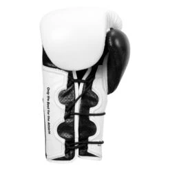 Adidas Hybrid 350 Elite Training Gloves 18 Adidas Hybrid 350 Elite Training Gloves -Boxing Promotions Shop ADIH350TG WH BK 4