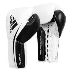 Adidas Hybrid 350 Elite Pro Fight Gloves -Boxing Promotions Shop ADIH750FG WH BK 2