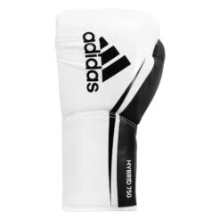 Adidas Hybrid 350 Elite Pro Fight Gloves -Boxing Promotions Shop ADIH750FG WH BK 3