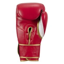 TITLE Boxeo Mexican Leather Training Gloves Quatro -Boxing Promotions Shop BATGE4 RD WH 4 1