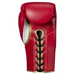 TITLE Boxeo Mexican Leather Lace Training Gloves Quatro 25 TITLE Boxeo Mexican Leather Lace Training Gloves Quatro -Boxing Promotions Shop BATGL4 RD WH 2