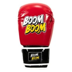 BOOM BOOM Boxing Striker Youth Boxing Gloves -Boxing Promotions Shop BBSBGY2 RD BK 003