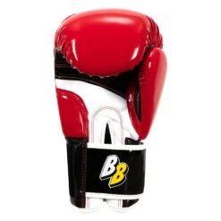 BOOM BOOM Boxing Striker Youth Boxing Gloves -Boxing Promotions Shop BBSBGY2 RD BK 004