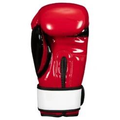 BOOM BOOM Boxing Silencer Youth Bag Gloves -Boxing Promotions Shop BBYBGS RD BK WH 2