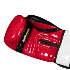 BOOM BOOM Boxing Silencer Youth Bag Gloves -Boxing Promotions Shop BBYBGS RD BK WH 3