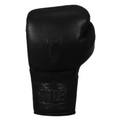 TITLE Black Lace Sparring Gloves 2.0 -Boxing Promotions Shop BKSG2 BK 3