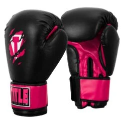 TITLE Classic Shredded Boxing Gloves -Boxing Promotions Shop CABG10 BK HPK 02
