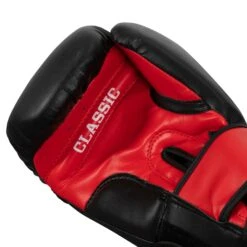 TITLE Classic Shredded Boxing Gloves -Boxing Promotions Shop CABG10 BK RD 05
