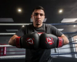 TITLE Classic Shredded Boxing Gloves -Boxing Promotions Shop CABG10BKRD 1