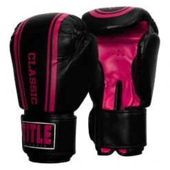TITLE Classic Speed Boxing Gloves -Boxing Promotions Shop CABG12 BK PK 2