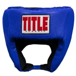 TITLE Classic USA Boxing Competition Headgear – Open Face -Boxing Promotions Shop CACHX1 BL 2