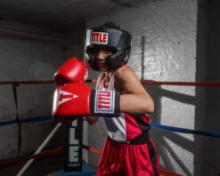 TITLE Classic USA Boxing Competition Headgear – With Cheeks -Boxing Promotions Shop CACHXBK 1