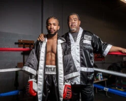 TITLE Boxing Corner Jacket -Boxing Promotions Shop CJSS1BKWH 1