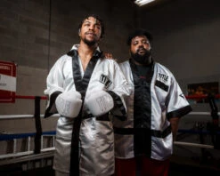 TITLE Boxing Corner Jacket -Boxing Promotions Shop CJSS1WHBK 1