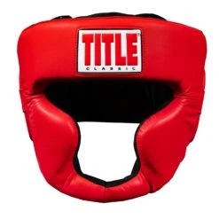TITLE Classic Full Coverage Training Headgear 2.0 28 TITLE Classic Full Coverage Training Headgear 2.0 -Boxing Promotions Shop CPHGF2 RD BK 2
