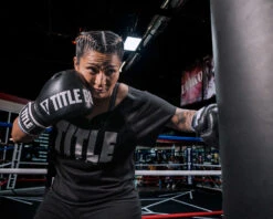 TITLE Boxing Gel Soft Strike Bag Gloves -Boxing Promotions Shop CSSGBG1 BK BL