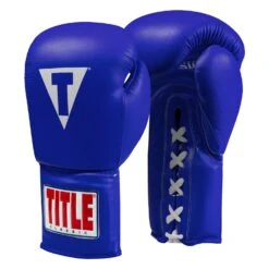 TITLE Classic Leather Lace Training Gloves 2.0 31 TITLE Classic Leather Lace Training Gloves 2.0 -Boxing Promotions Shop CTSGL2 BL 02