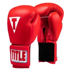TITLE Classic Leather Elastic Training Gloves 2.0 -Boxing Promotions Shop CTSGV2 RD 02