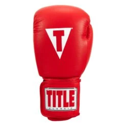 TITLE Classic Leather Elastic Training Gloves 2.0 -Boxing Promotions Shop CTSGV2 RD 03