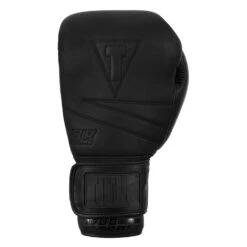 TITLE Black Bolstered Leather Bag Gloves -Boxing Promotions Shop DBBG BK 03