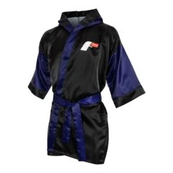 Fighting Full Length Robe -Boxing Promotions Shop FFLR BK BL 2 900cdb4e ee88 45f5 a51d a74c72dcb76f