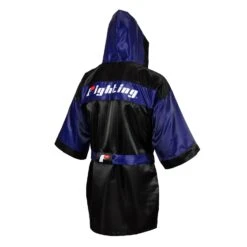 Fighting Full Length Robe -Boxing Promotions Shop FFLR BK BL 4 cde3d194 616d 4a94 9c55 c412095fdbc9
