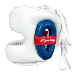 Fighting Leather No Contact Headgear -Boxing Promotions Shop FFSHG2 WH 3