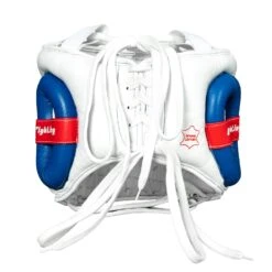 Fighting Leather No Contact Headgear -Boxing Promotions Shop FFSHG2 WH 4