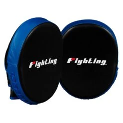 Fighting Freedom Leather Focus Mitts -Boxing Promotions Shop FLFM2 BK 2