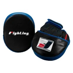 Fighting Freedom Leather Focus Mitts -Boxing Promotions Shop FLFM2 BK 5