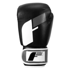 Fighting Big Logo Bag Gloves 23 Fighting Big Logo Bag Gloves -Boxing Promotions Shop FSABG2 BK GR WH 3