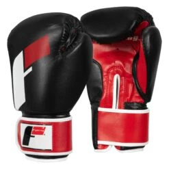 Fighting Big Logo Bag Gloves 30 Fighting Big Logo Bag Gloves -Boxing Promotions Shop FSABG2 BK RD WH 2