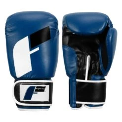 Fighting Big Logo Bag Gloves 36 Fighting Big Logo Bag Gloves -Boxing Promotions Shop FSABG2 BL BK WH 1