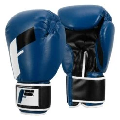 Fighting Big Logo Bag Gloves 38 Fighting Big Logo Bag Gloves -Boxing Promotions Shop FSABG2 BL BK WH 2