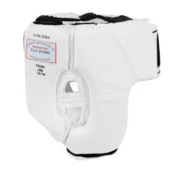 Fighting USA Boxing Competition Open Face Headgear -Boxing Promotions Shop FSUOH WH 3