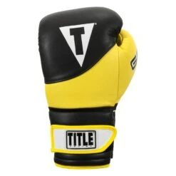TITLE Boxing Gel Suspense V2T Training Gloves 25 TITLE Boxing Gel Suspense V2T Training Gloves -Boxing Promotions Shop GSTGEV2T BK YE 03