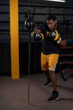 TITLE Boxing Gel Suspense V2T Training Gloves 23 TITLE Boxing Gel Suspense V2T Training Gloves -Boxing Promotions Shop GSTGEV2TBK YE