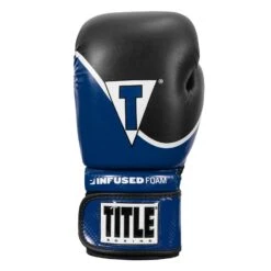 TITLE Boxing Infused Foam Interrogate Training Gloves 2.0 -Boxing Promotions Shop IFAITG2 BL BK 03