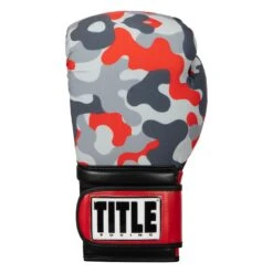 TITLE Boxing Infused Foam Camo Color Pop Bag Gloves 10 TITLE Boxing Infused Foam Camo Color Pop Bag Gloves -Boxing Promotions Shop IFSCPBG GR RD 3