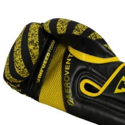 TITLE Boxing Infused Foam Danger Bag Gloves -Boxing Promotions Shop IFSDBG BK YE 5