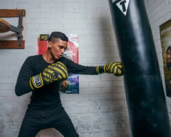 TITLE Boxing Infused Foam Danger Bag Gloves -Boxing Promotions Shop IFSDBGYE 1