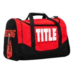 TITLE Boxing Individual Sport Bag -Boxing Promotions Shop ISB4 RD BK 2