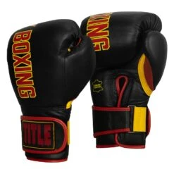 KRONK Boxing Gym Leather Bag Gloves -Boxing Promotions Shop KNKBG 3