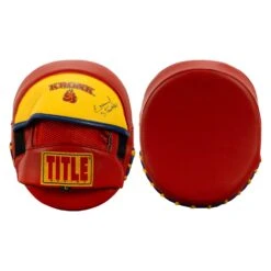 Emanuel Steward's KRONK Boxing Gym Leather Punch Mitts -Boxing Promotions Shop KNKPM 1